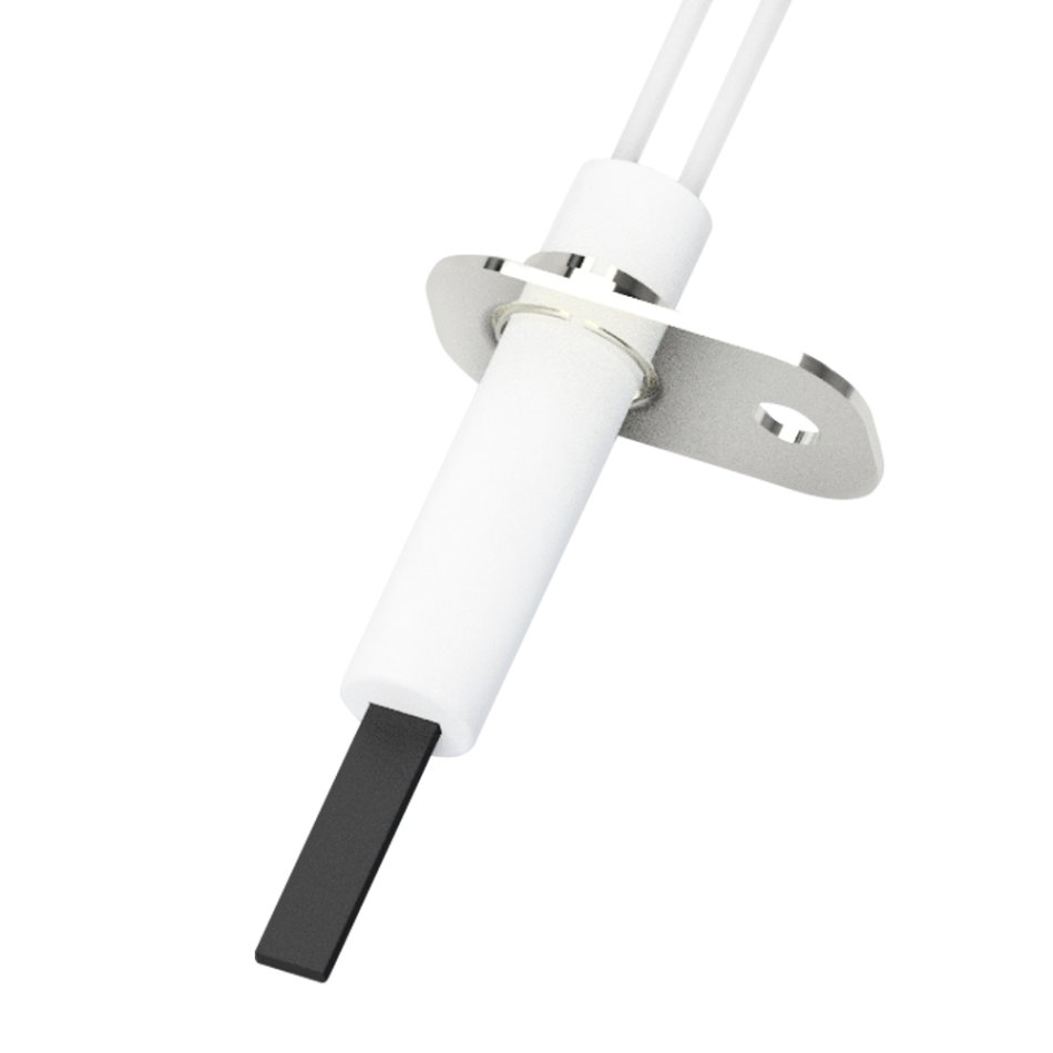 Close-up of ceramic heating element