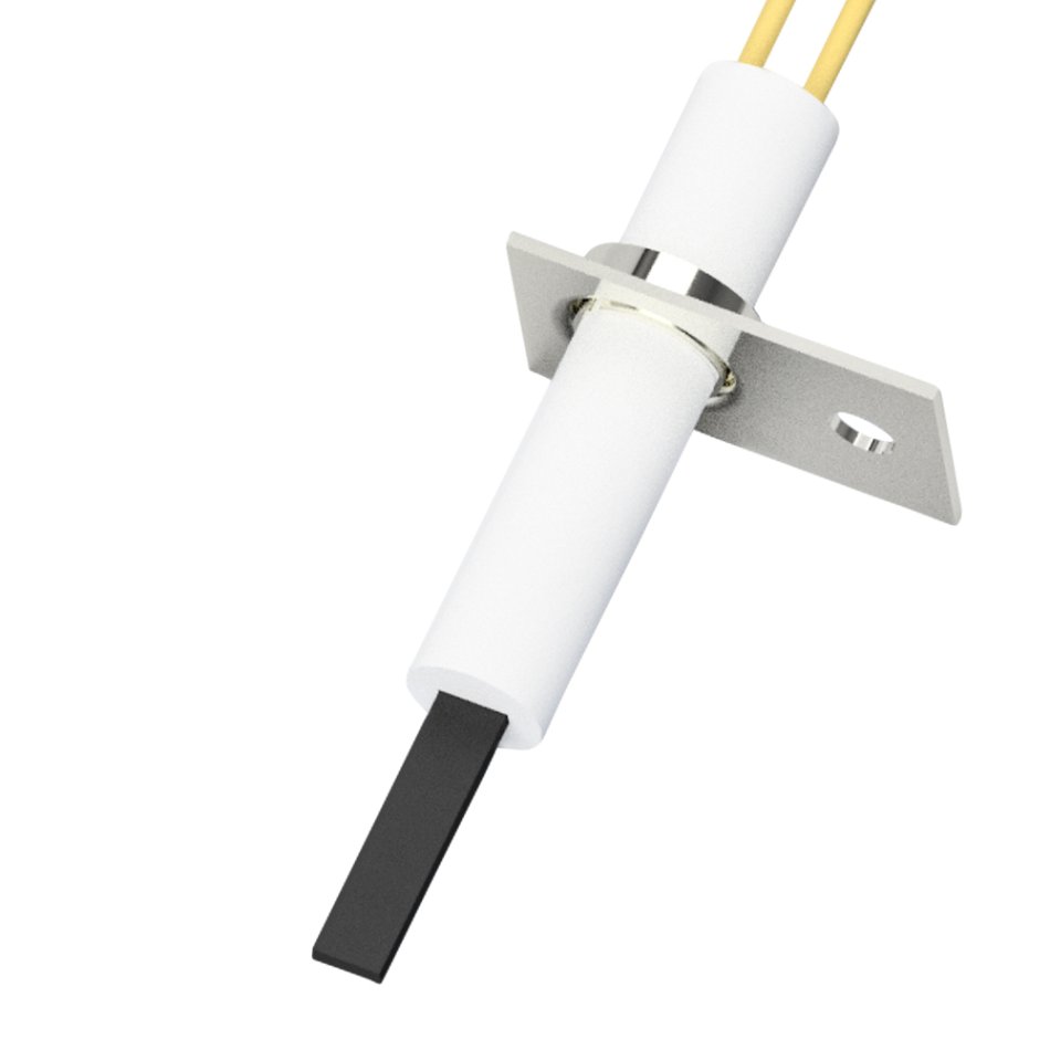 A ceramic heating element for precise temperature control