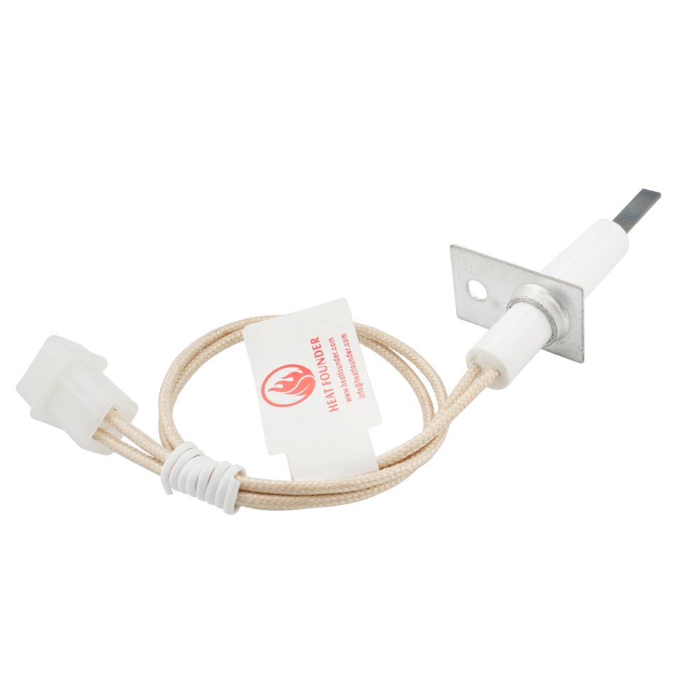 Detailed view of a ceramic heating component for electronics