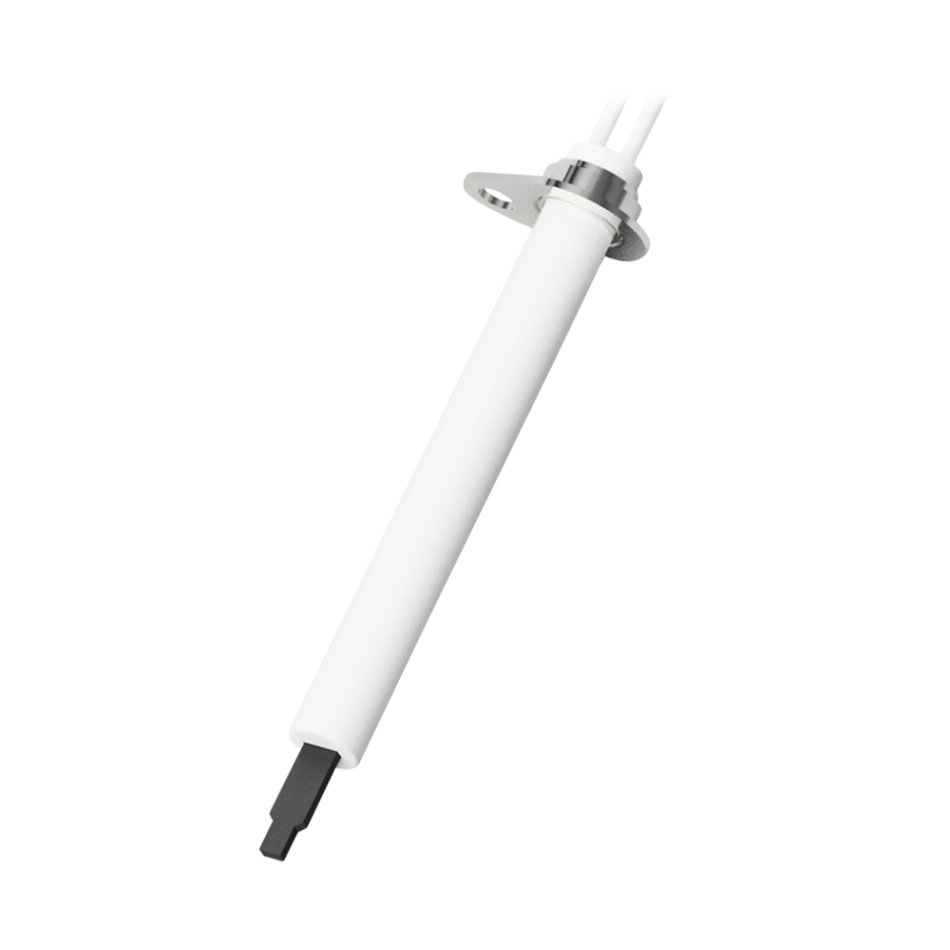 Detailed view of ceramic heating element