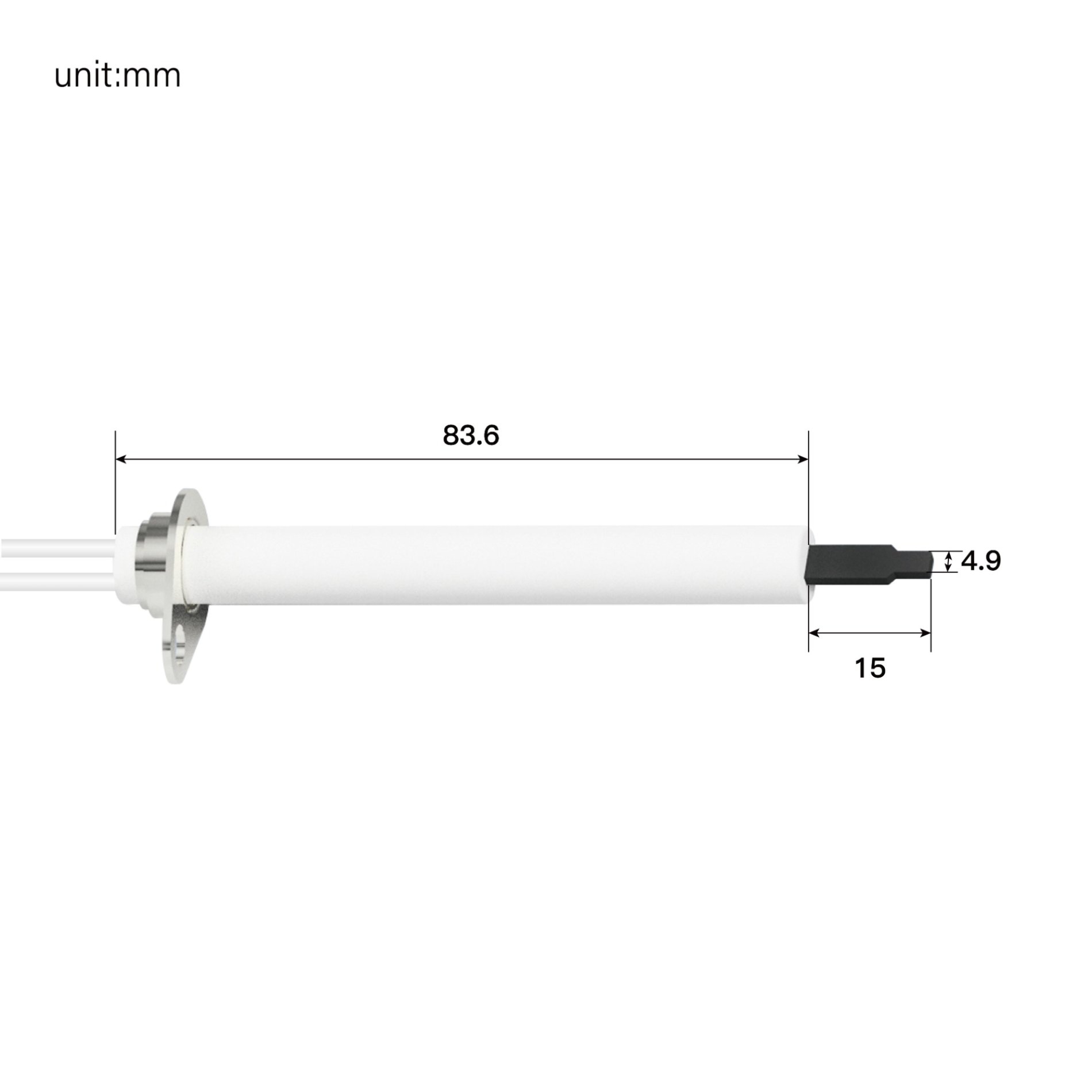 Design of ceramic heater element