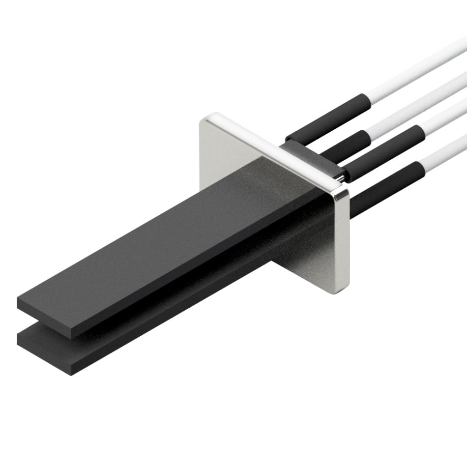 Efficient ceramic heater for precise temperature control