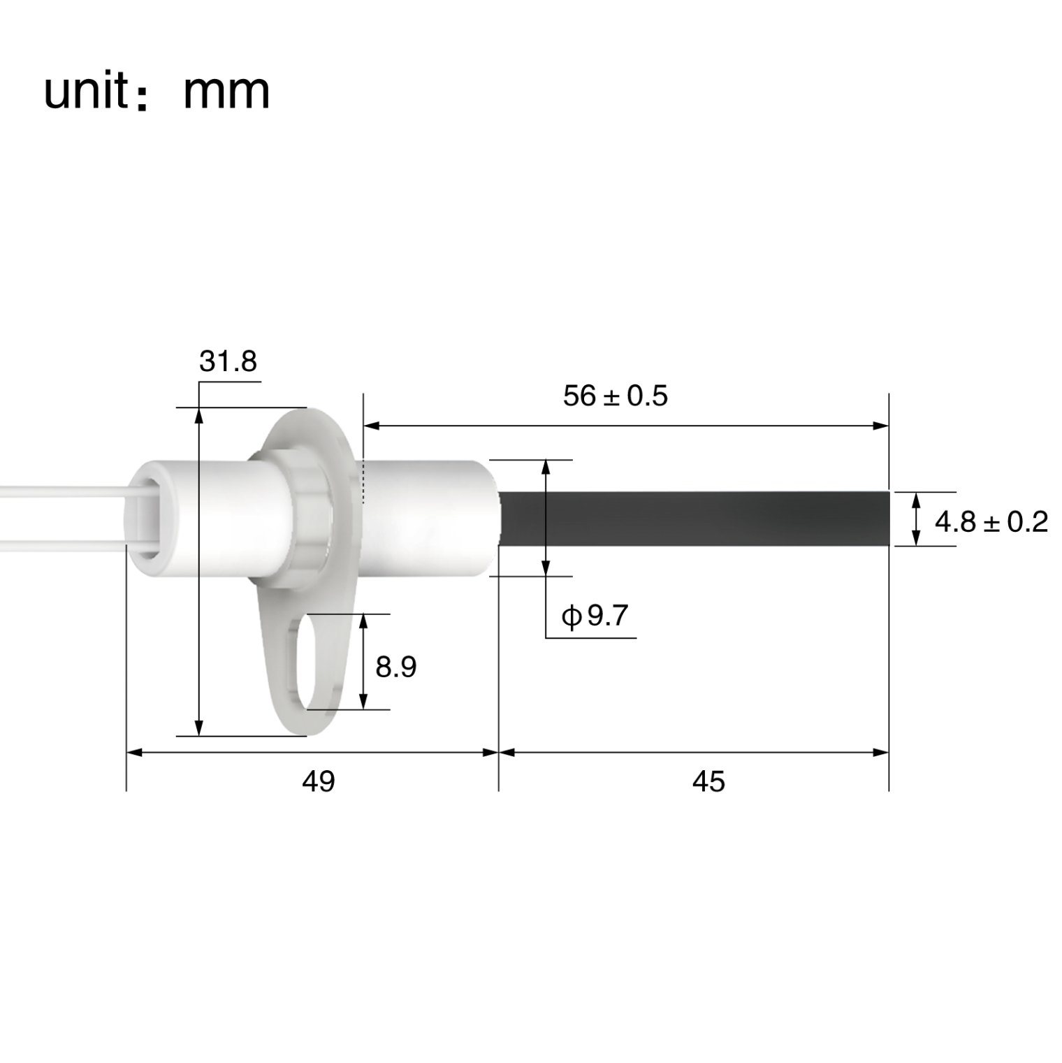 Specialized ceramic heater for niche applications