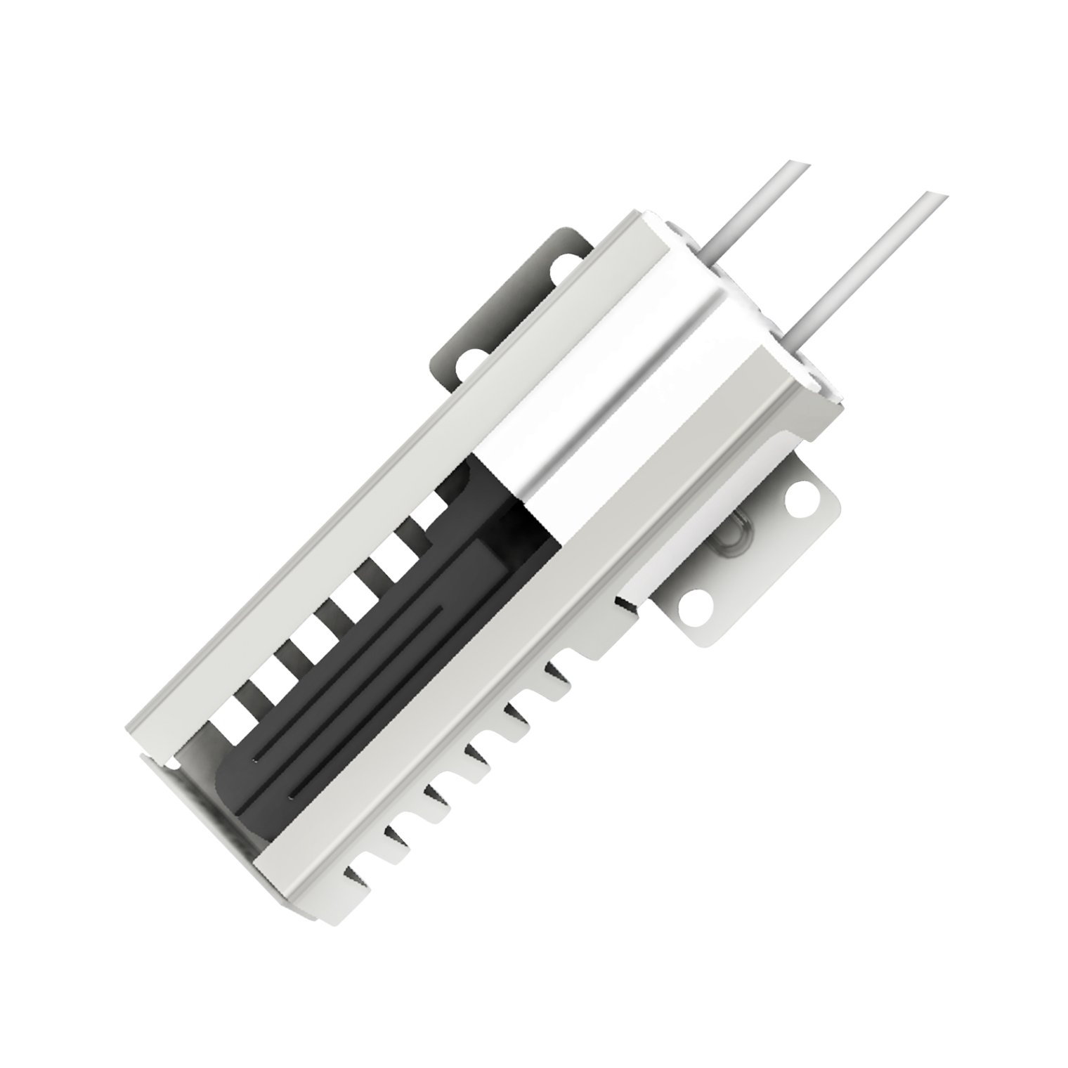 Close-up of a ceramic heating element for precise temperature control