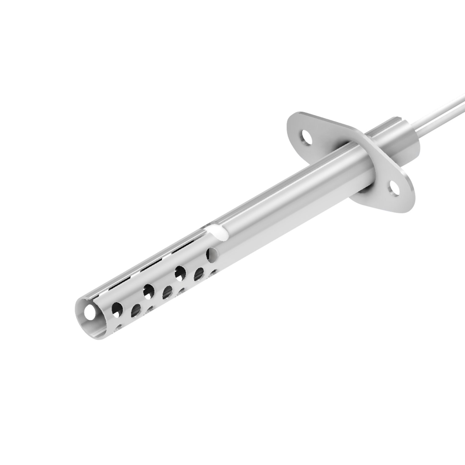 Closeup of ceramic heater component