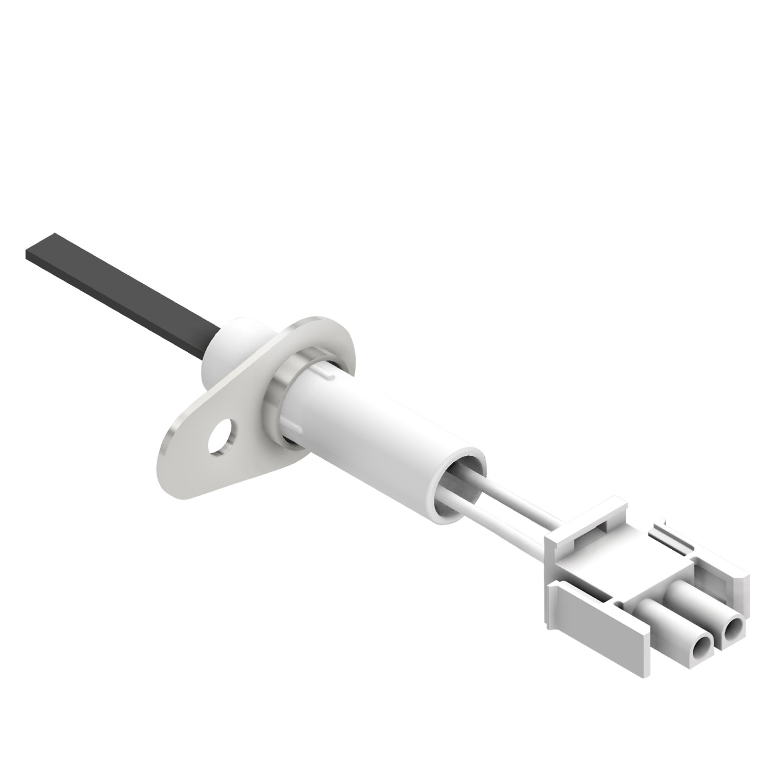 Feature of ceramic heating component