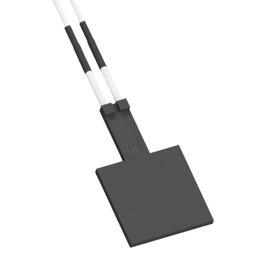 Detail view of ceramic heating element structure