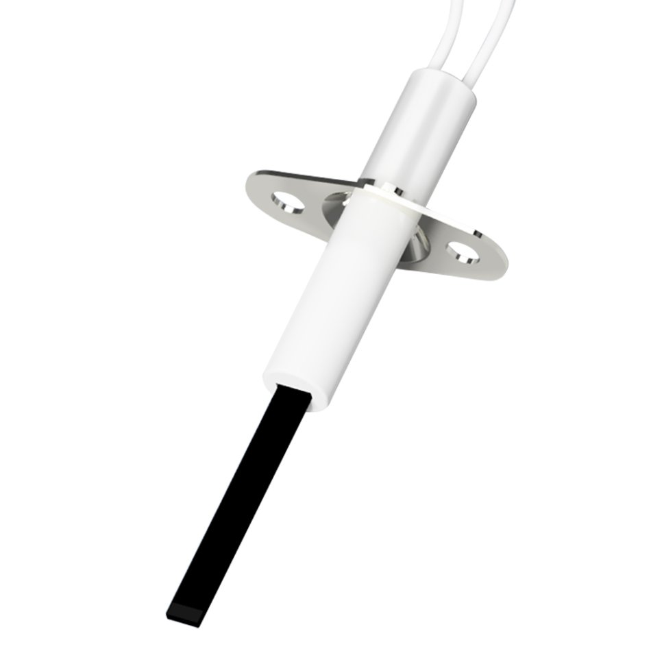 Close-up of a ceramic heating element for efficient heat transfer