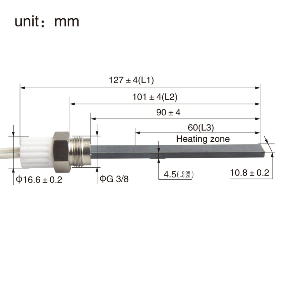 Product image of ceramic heater for cross-border e-commerce