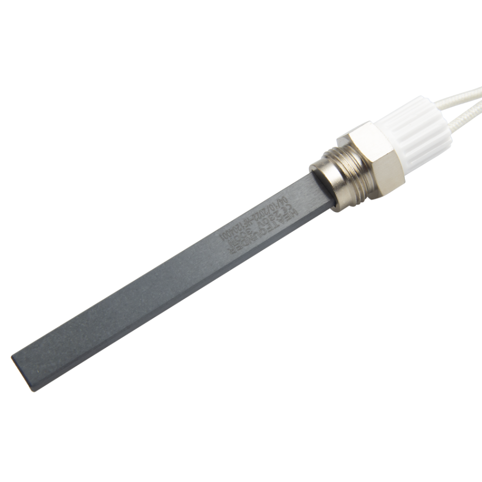 Technical drawing of ceramic heating element for SEO optimization